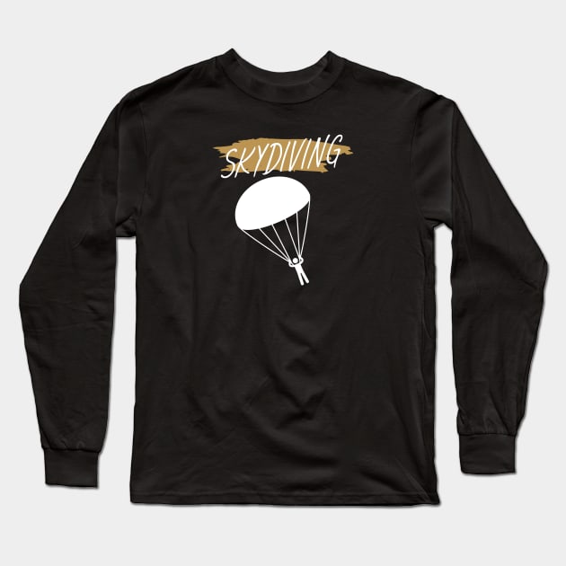 Skydiving Long Sleeve T-Shirt by maxcode